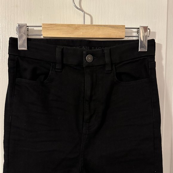 American Eagle Outfitters Black Jeggings - Picture 1 of 4
